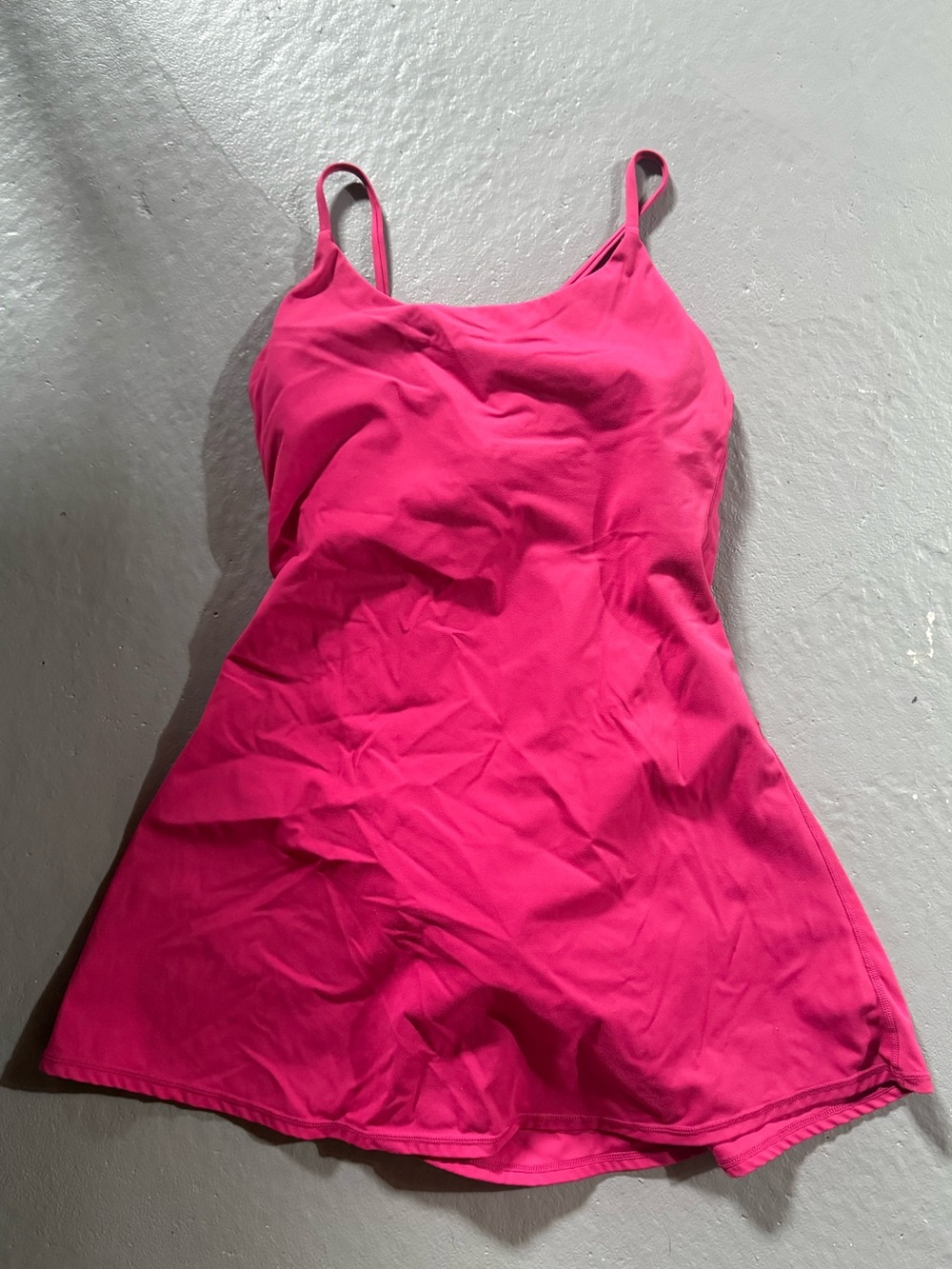 Hot Pink Athletic Dress